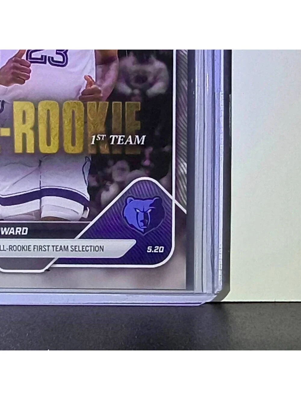 Cedric Coward Rookie 2025-26 Topps Now NBA All-Rookie 1st Team Memphis Grizzlies